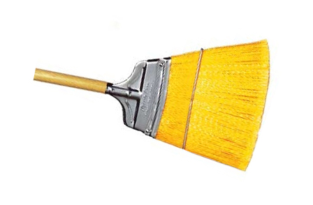 2 Queen Wood Synthetic Paint Brush 11035 - Redtree Industries